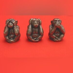 See no evil monkey set